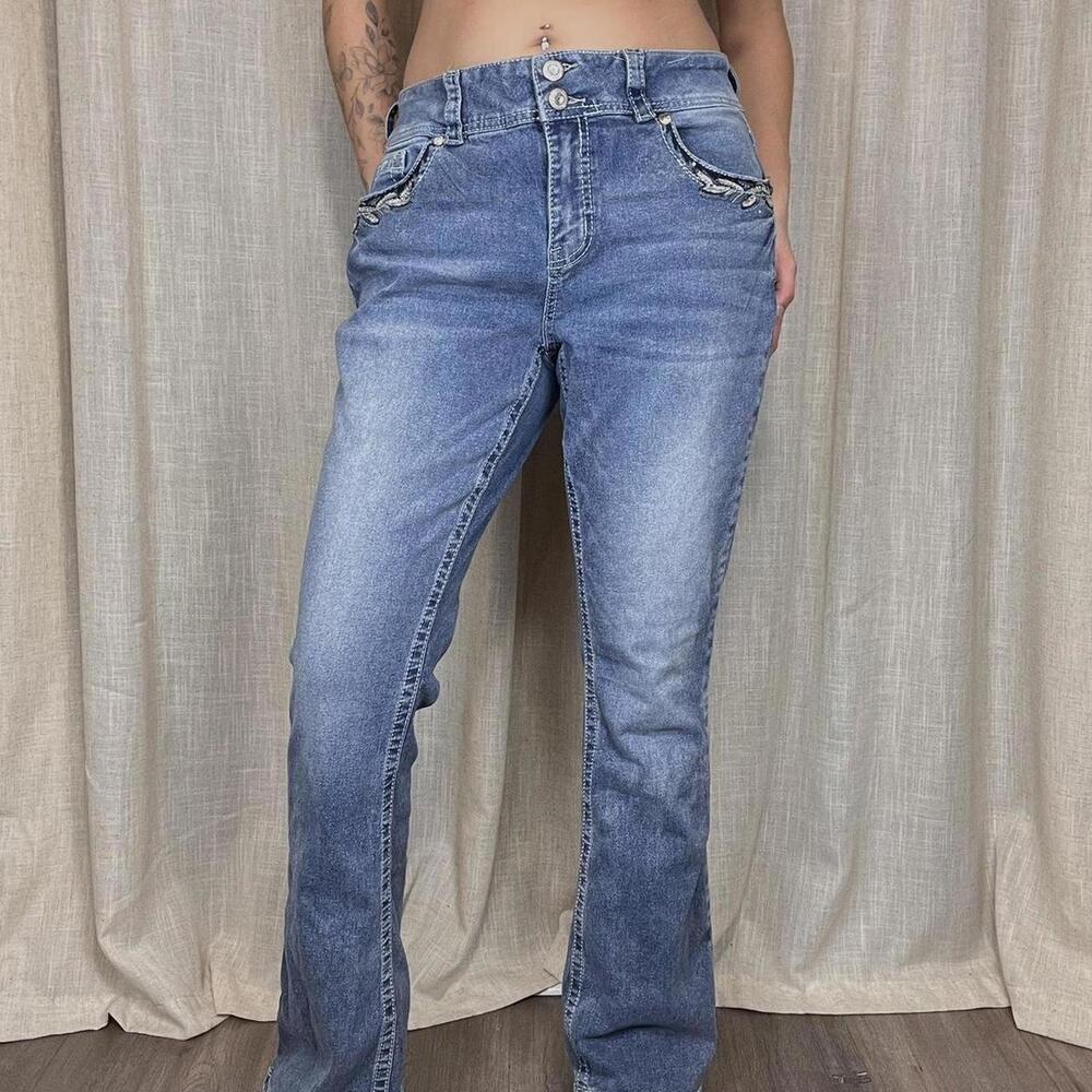 Y2K Embellished jeans - Picture 2 of 8